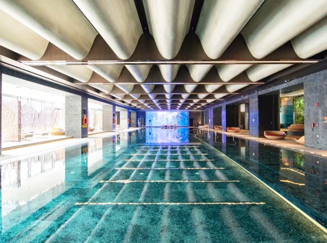 杨浦网站建设西安W酒店泳池
